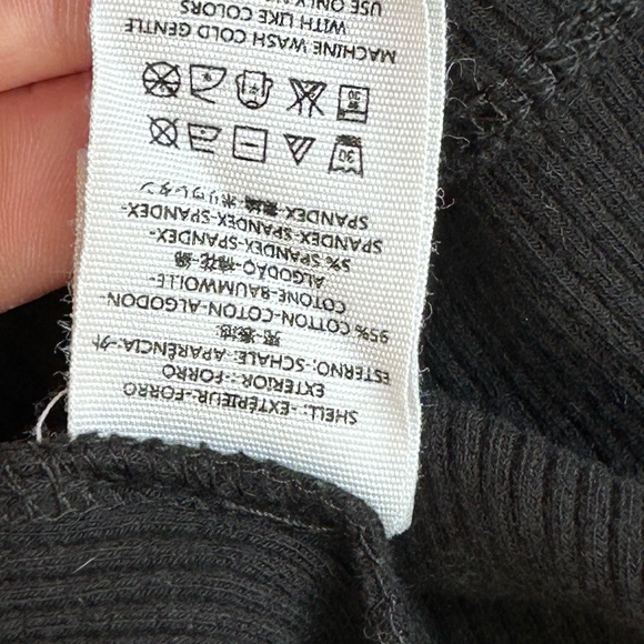 Free People 1/4 Zip Robbed a pack Top Size M - Picture 7 of 7